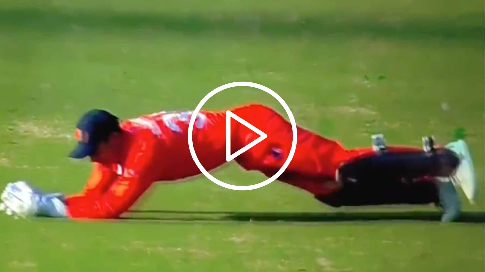 [Watch] Scott Edwards' Excellent Diving Catch Ends Iftikhar Ahmed's Stay